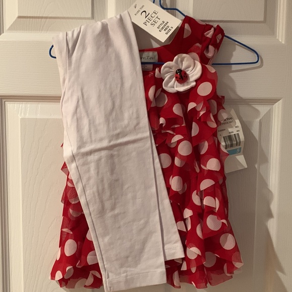 Rare Too girls ladybug outfit size 5 - Picture 11 of 11